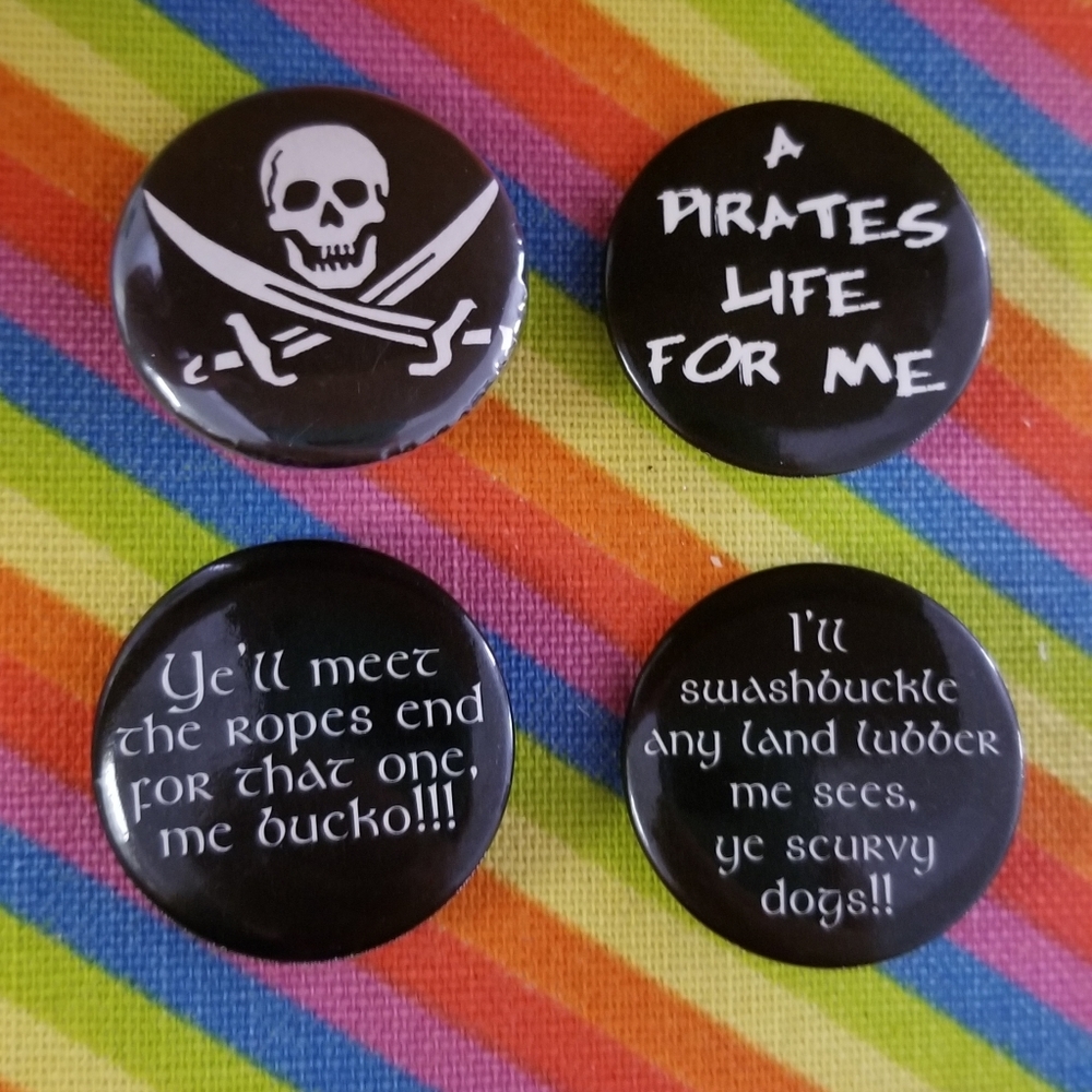 Pirate Buttons
